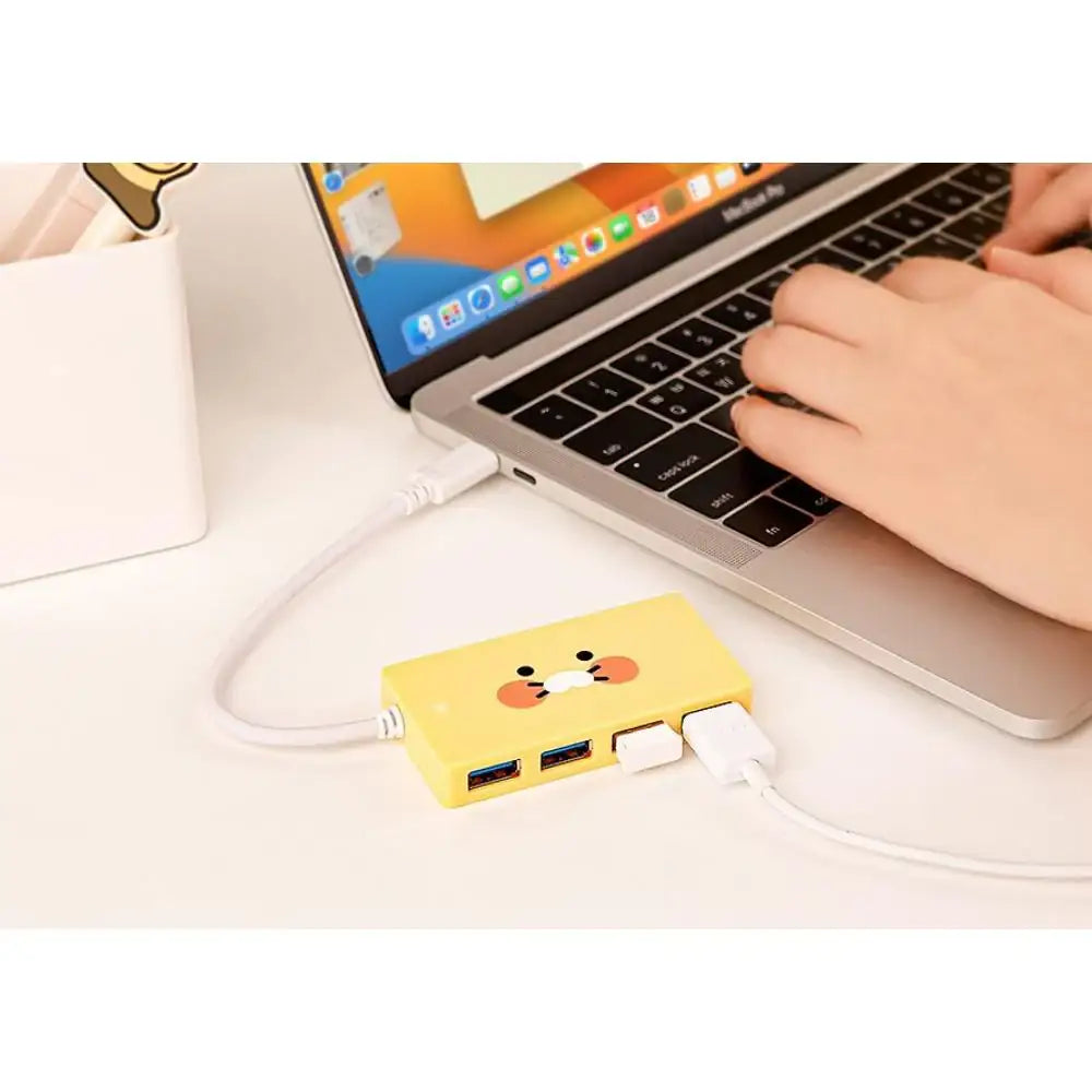 Kakao Friends - Choonsik Mega Face USB Hub - Kakao Friends - USB Hub - Harumio