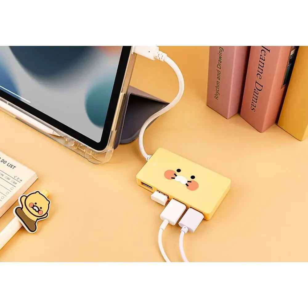Kakao Friends - Choonsik Mega Face USB Hub - Kakao Friends - USB Hub - Harumio