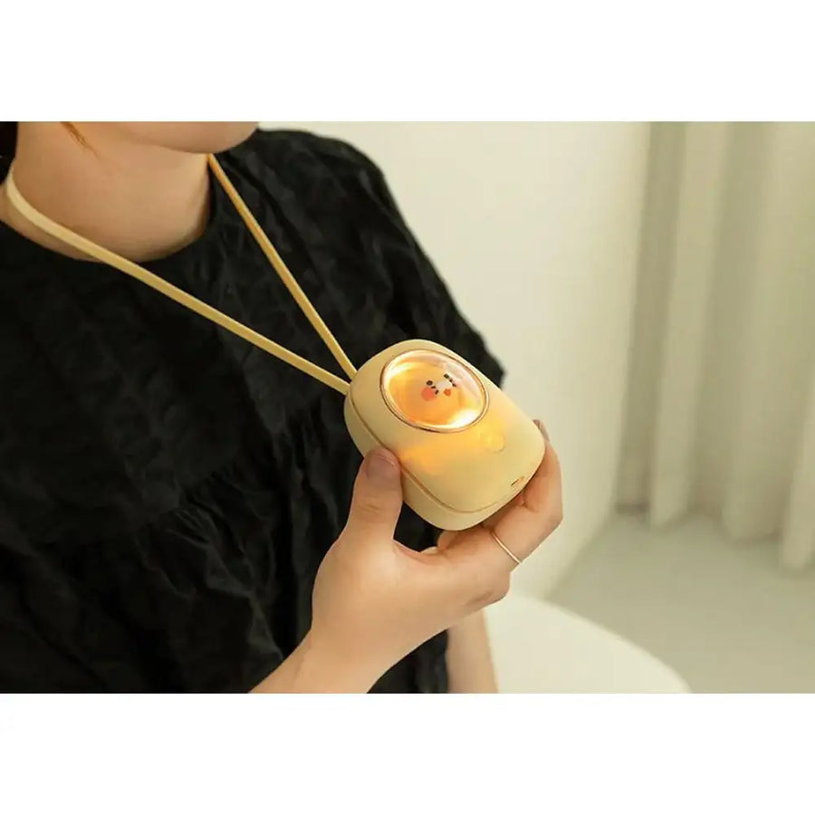 Kakao Friends - Choonsik Necklace Mini Fan - Kakao Friends - Mini Fan - Harumio