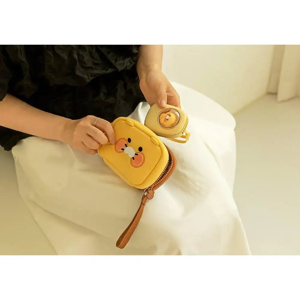 Kakao Friends - Choonsik Necklace Mini Fan - Kakao Friends - Mini Fan - Harumio