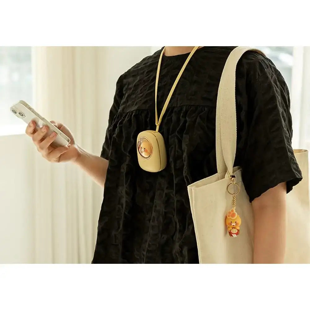 Kakao Friends - Choonsik Necklace Mini Fan - Kakao Friends - Mini Fan - Harumio