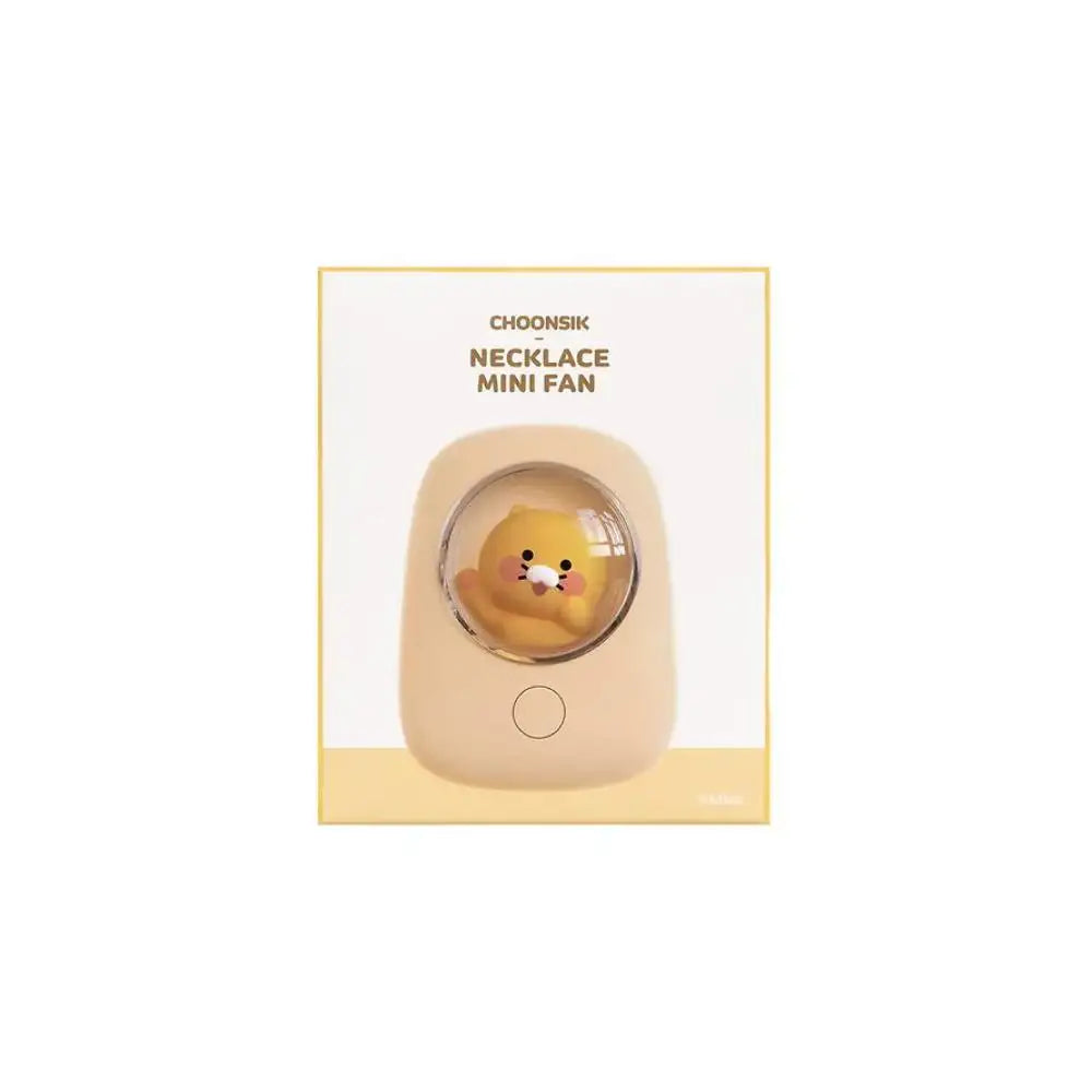 Kakao Friends - Choonsik Necklace Mini Fan - Kakao Friends - Mini Fan - Harumio