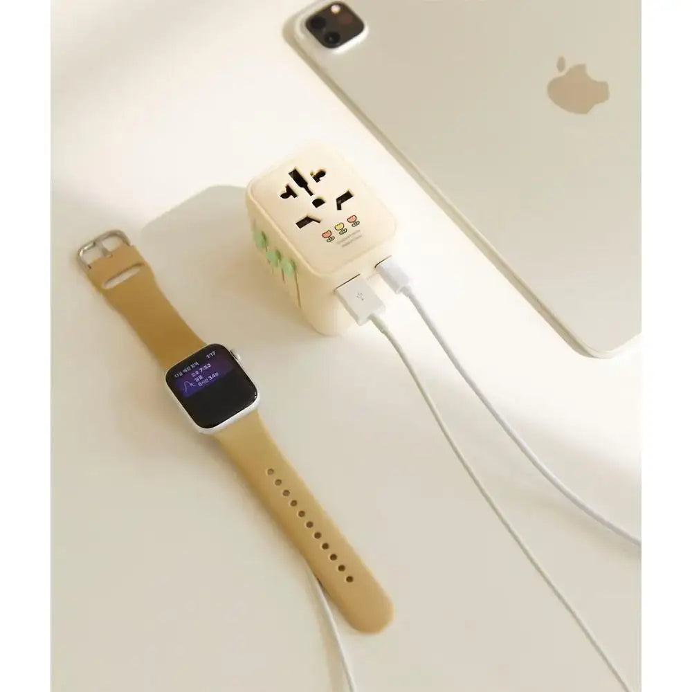 Kakao Friends - Choonsik Travel Multi-Adapter - Kakao Friends - multi adaptor - Harumio