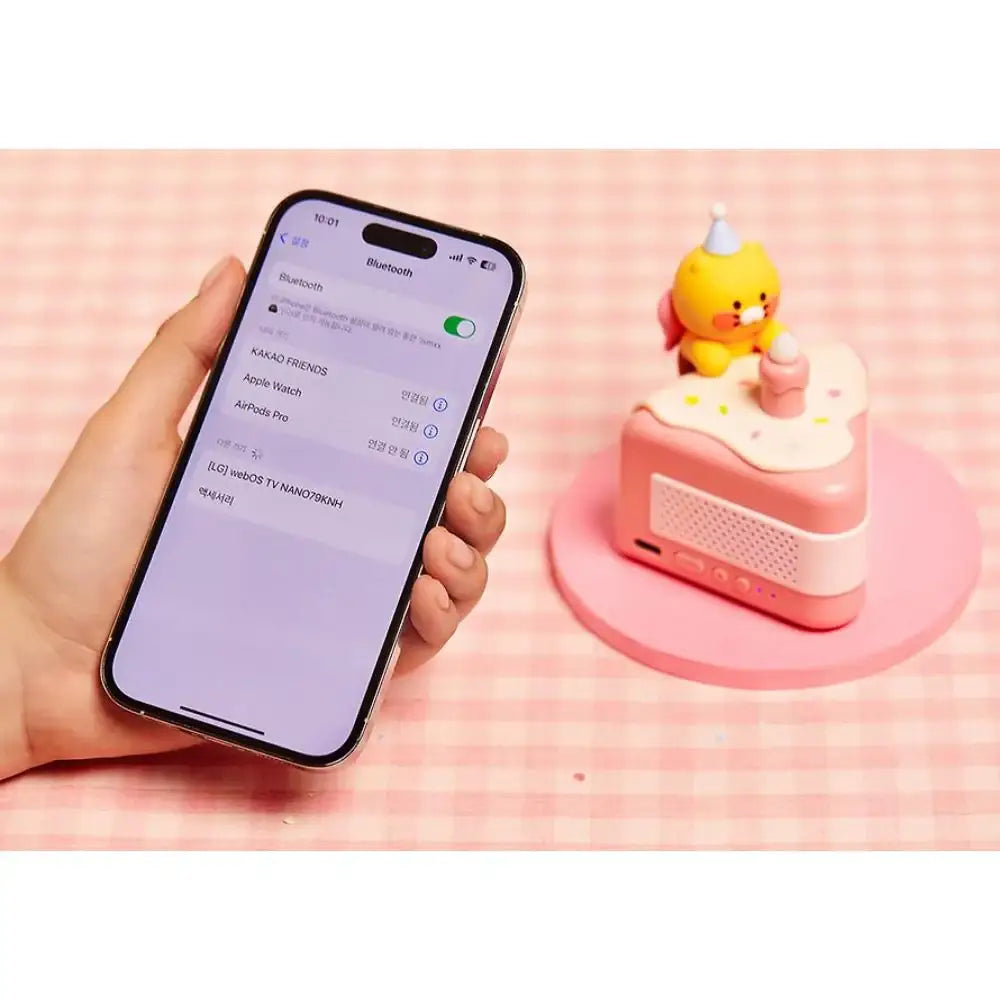 Kakao Friends - Choonsik's Birthday Party Speaker & Camera Keyring Set - Kakao Friends - bluetooth speaker - Harumio