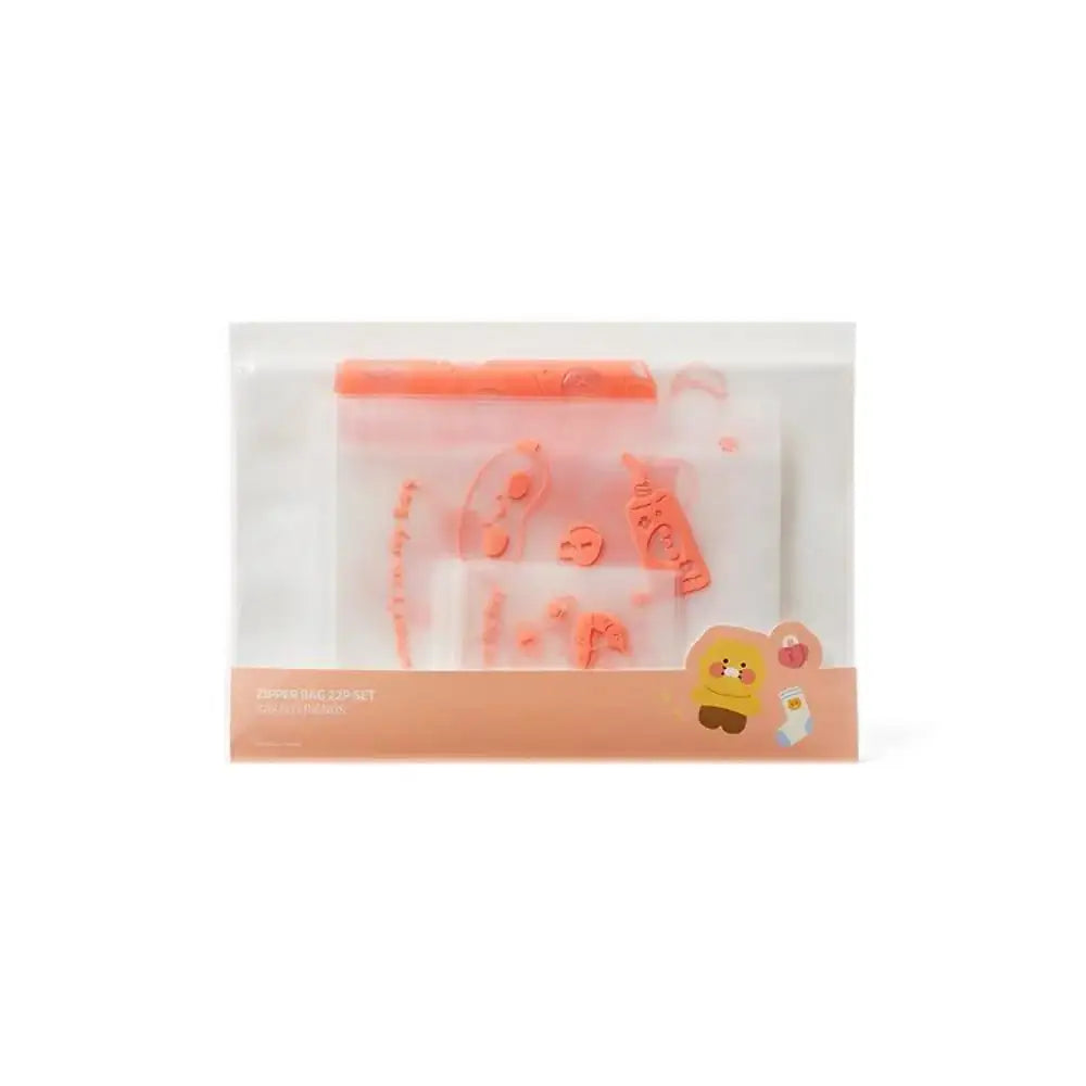 Kakao Friends - Friends Travel Zipper Pack 22P Set - Kakao Friends - travel pack - Harumio