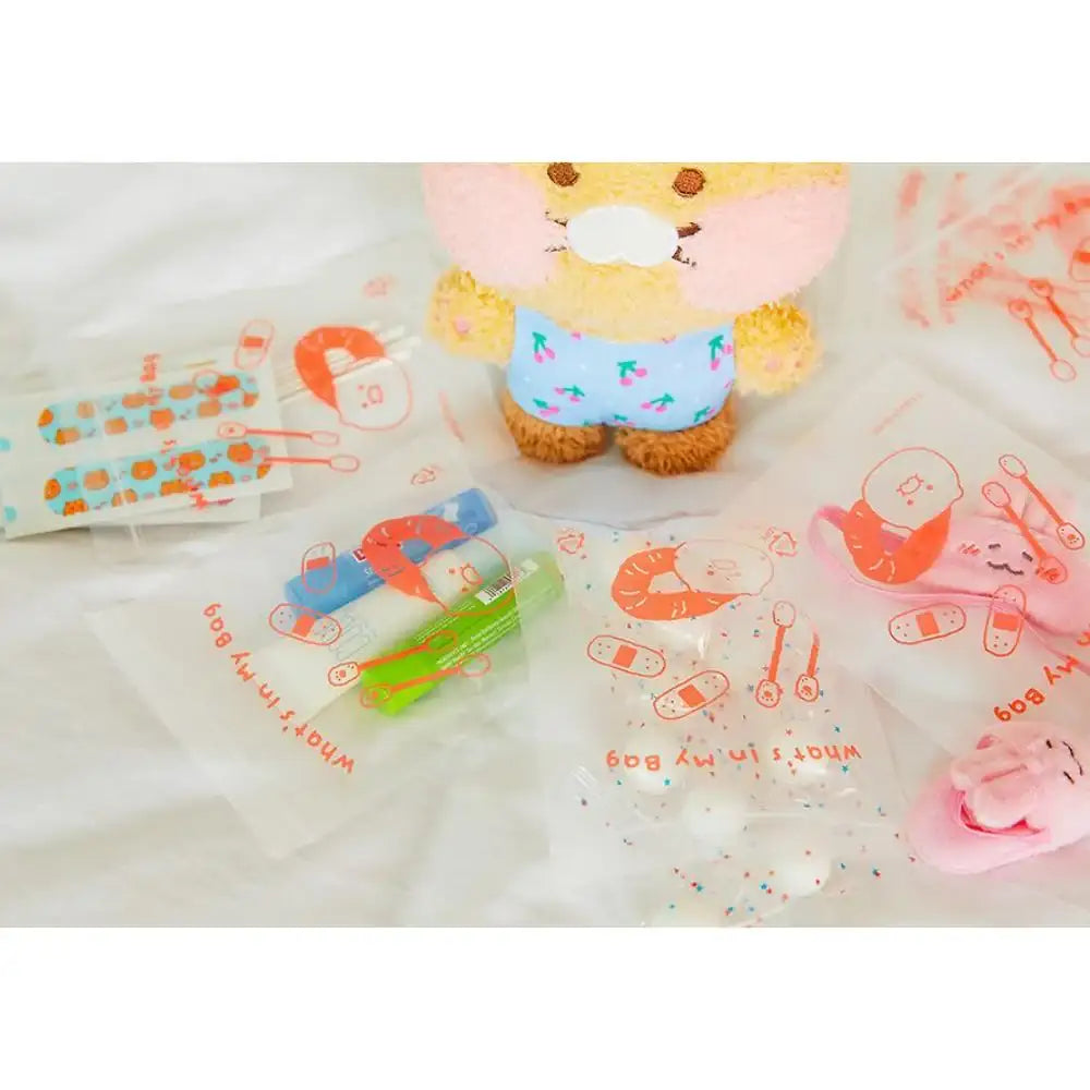 Kakao Friends - Friends Travel Zipper Pack 22P Set - Kakao Friends - travel pack - Harumio