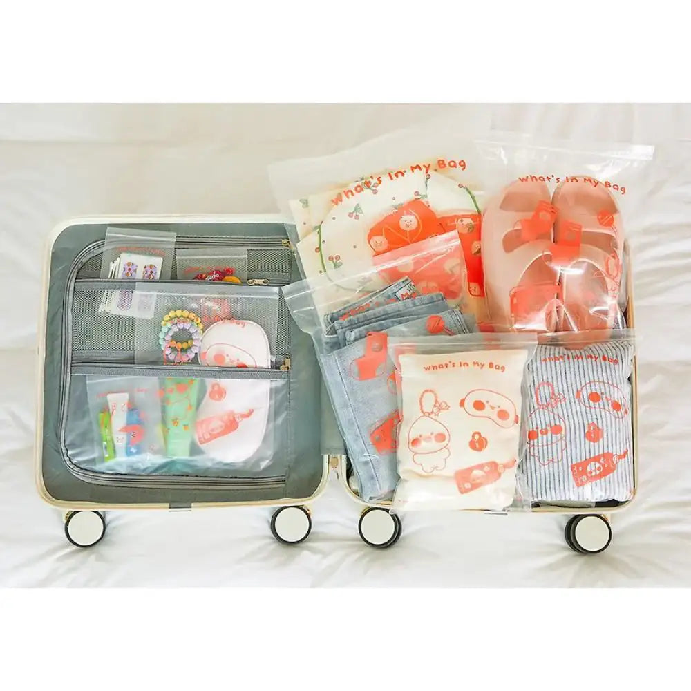 Kakao Friends - Friends Travel Zipper Pack 22P Set - Kakao Friends - travel pack - Harumio