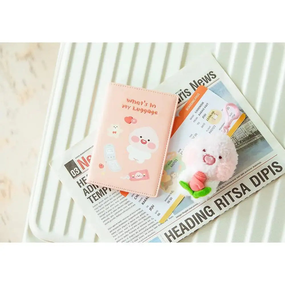 Kakao Friends - Little Friends What's in My Luggage Passport Case - Kakao Friends - Passport Case - Harumio