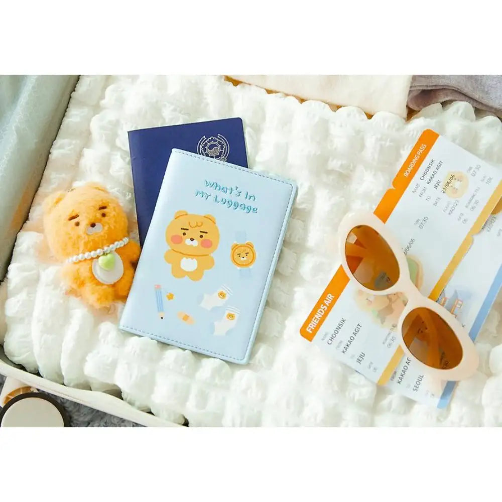 Kakao Friends - Little Friends What's in My Luggage Passport Case - Kakao Friends - Passport Case - Harumio