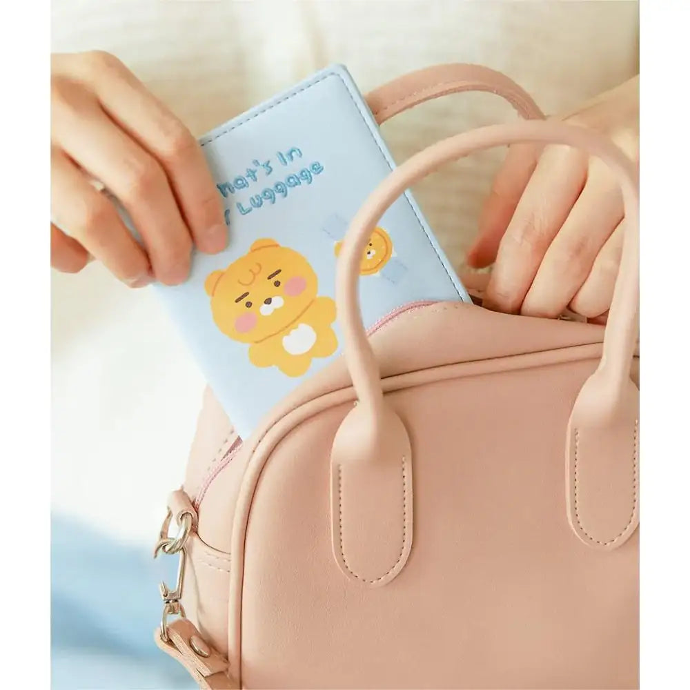 Kakao Friends - Little Friends What's in My Luggage Passport Case - Kakao Friends - Passport Case - Harumio