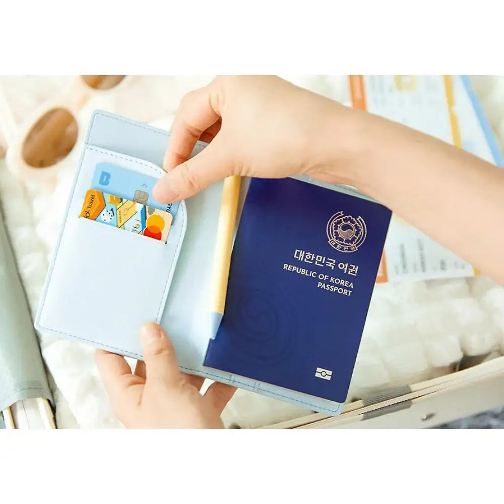Kakao Friends - Little Friends What's in My Luggage Passport Case - Kakao Friends - Passport Case - Harumio