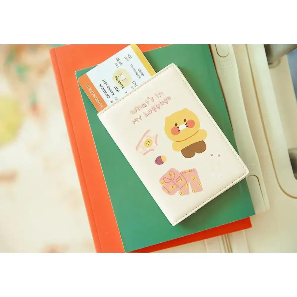 Kakao Friends - Little Friends What's in My Luggage Passport Case - Kakao Friends - Passport Case - Harumio
