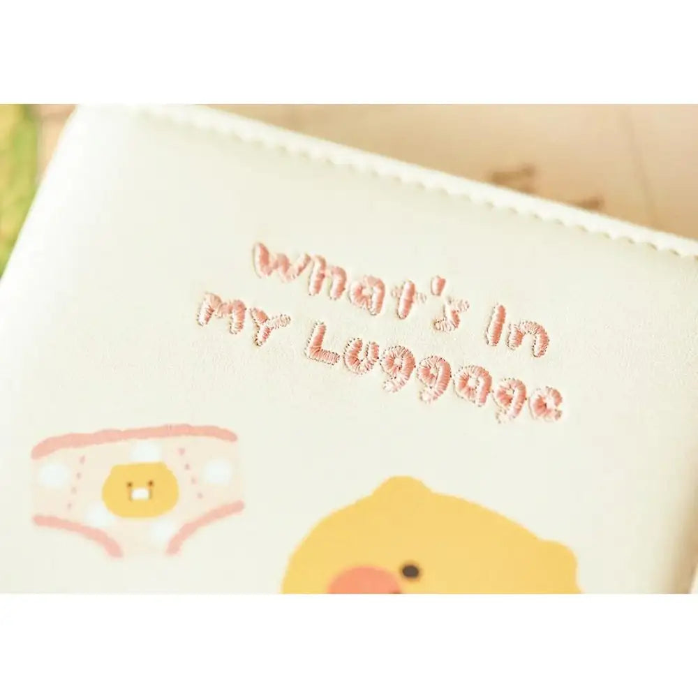 Kakao Friends - Little Friends What's in My Luggage Passport Case - Kakao Friends - Passport Case - Harumio