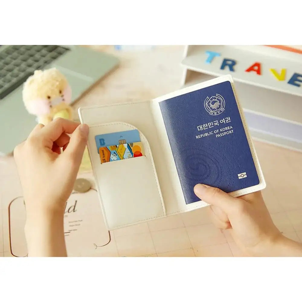 Kakao Friends - Little Friends What's in My Luggage Passport Case - Kakao Friends - Passport Case - Harumio