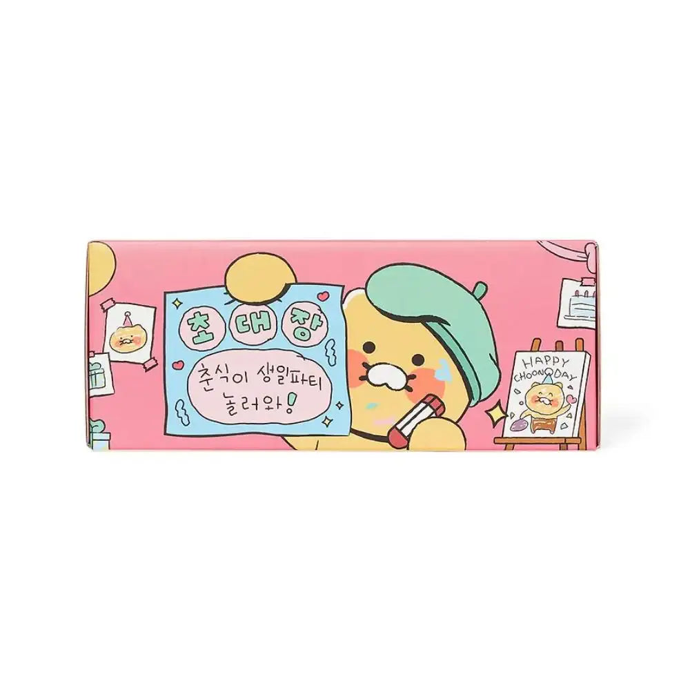 Kakao Friends - Choonsik's Birthday Party Gift Box & Camera Keyring Set - Kakao Friends - happy birthday set - Harumio