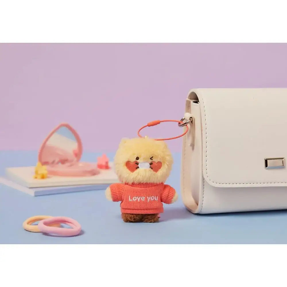 Kakao Friends - Choonsik Love Fossil Doll Keyring & Chocolate 4-piece Set - Kakao Friends - Food - Harumio