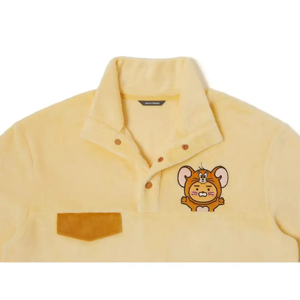 Tom and Jerry x Kakao Friends - Jerry Ryan Men's Complete Pajamas Set - Kakao Friends - Pajamas - Harumio