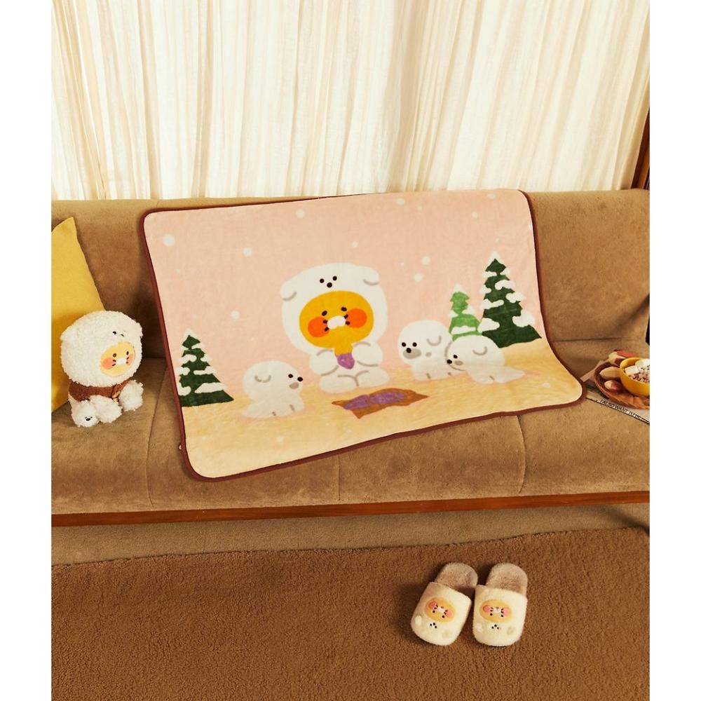 Kakao Friends - Choonsik Fluffy Friends Polyester Blanket - Kakao Friends - Blanket - Harumio