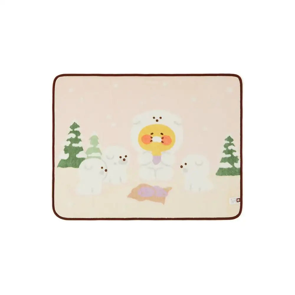 Kakao Friends - Choonsik Fluffy Friends Polyester Blanket - Kakao Friends - Blanket - Harumio