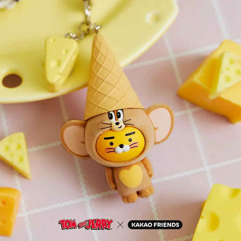 Tom and Jerry x Kakao Friends - Figure Keyring - Kakao Friends - Doll keyring - Harumio