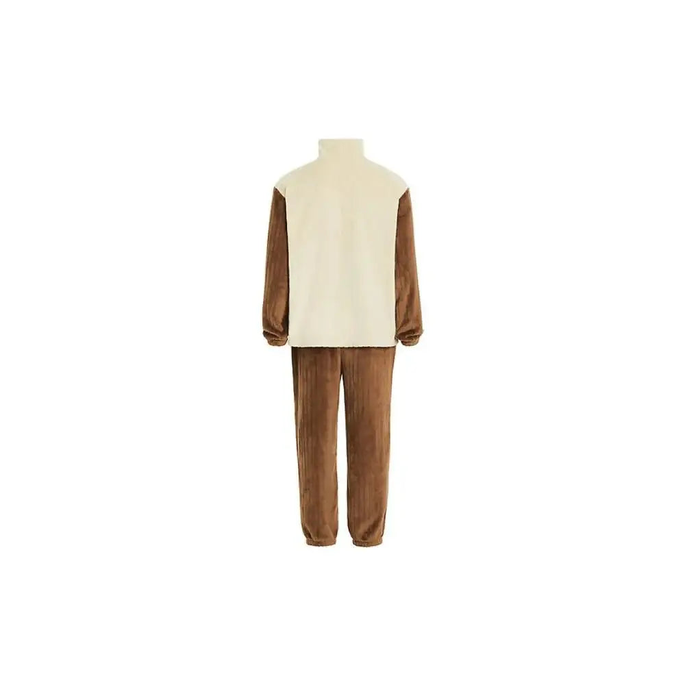 Kakao Friends - Floofy Friends Choonsik Zip-up Fleece Pajamas Set - Kakao Friends - Pajama Set - Harumio