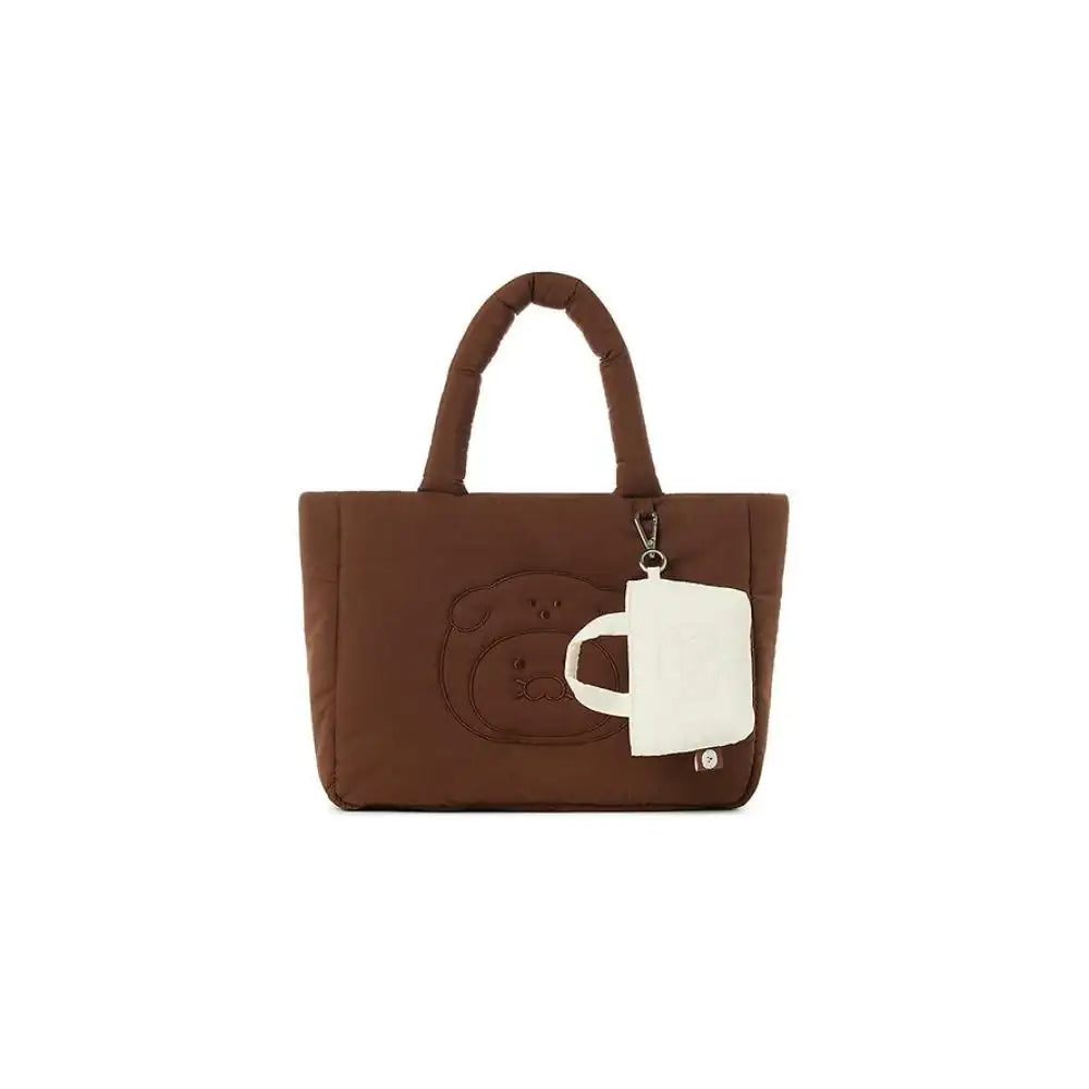 Kakao Friends - Floofy Friends Choonsik Padded Tote Bag - Kakao Friends - Tote Bag - Harumio
