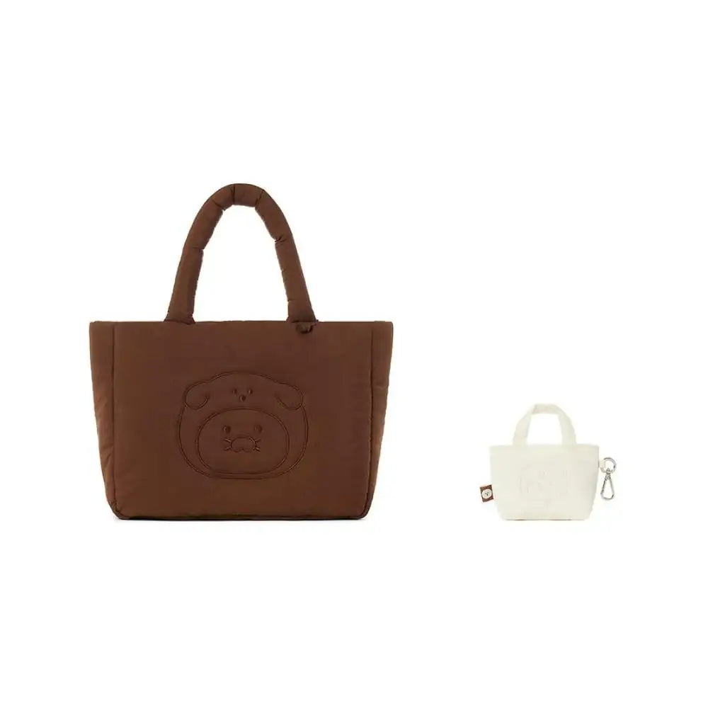Kakao Friends - Floofy Friends Choonsik Padded Tote Bag - Kakao Friends - Tote Bag - Harumio