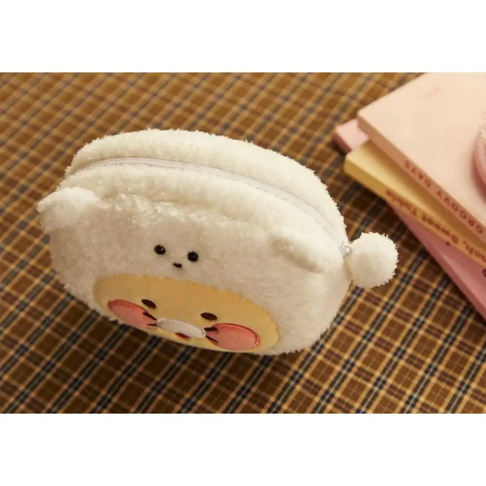 Kakao Friends - Floofy Friends Choonsik Face Pouch - Kakao Friends - Pouch - Harumio