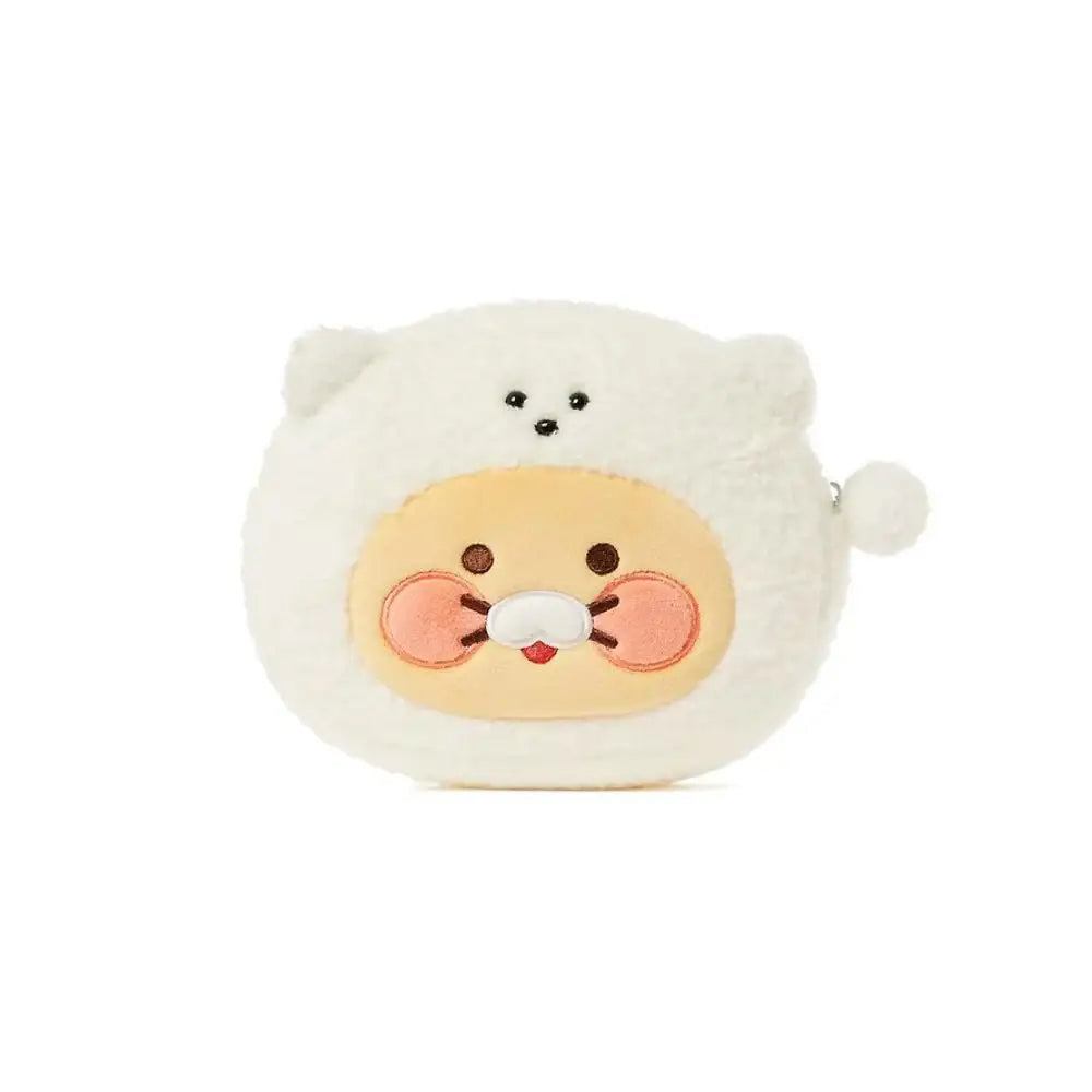 Kakao Friends - Floofy Friends Choonsik Face Pouch - Kakao Friends - Pouch - Harumio