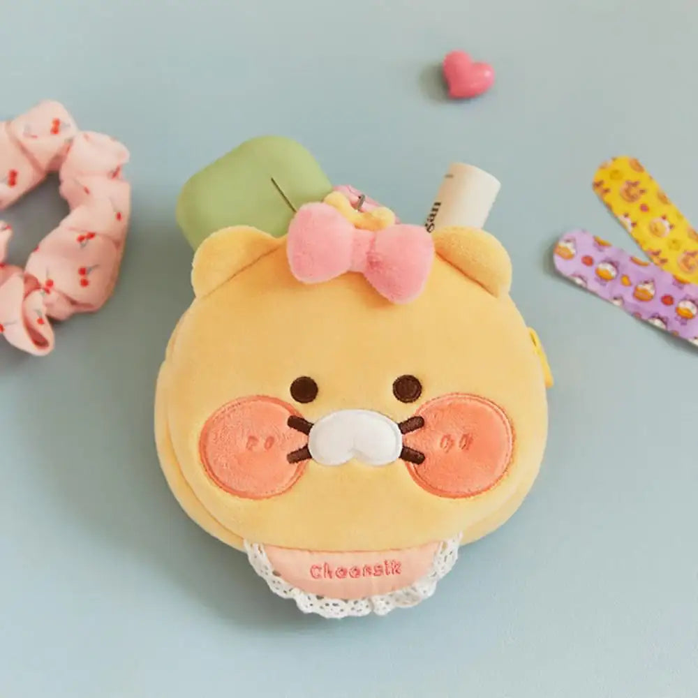 Kakao Friends - Baby Choonsik Face Reel Coin Purse - Kakao Friends - Pouch - Harumio