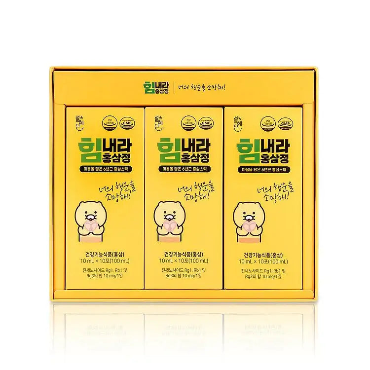 Seol Hye-dam x Kakao Friends - Choonsik I Wish You Good Luck Red Ginseng - Kakao Friends - Supplements - Harumio