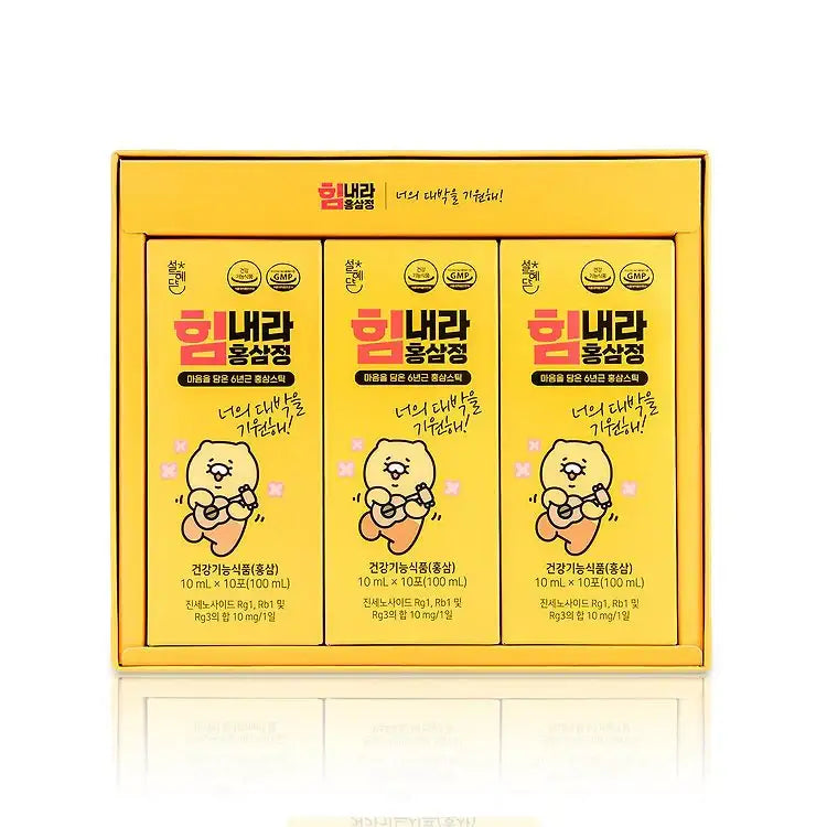 Seol Hye-dam x Kakao Friends - Choonsik I Wish You Great Success Red Ginseng - Kakao Friends - Supplements - Harumio