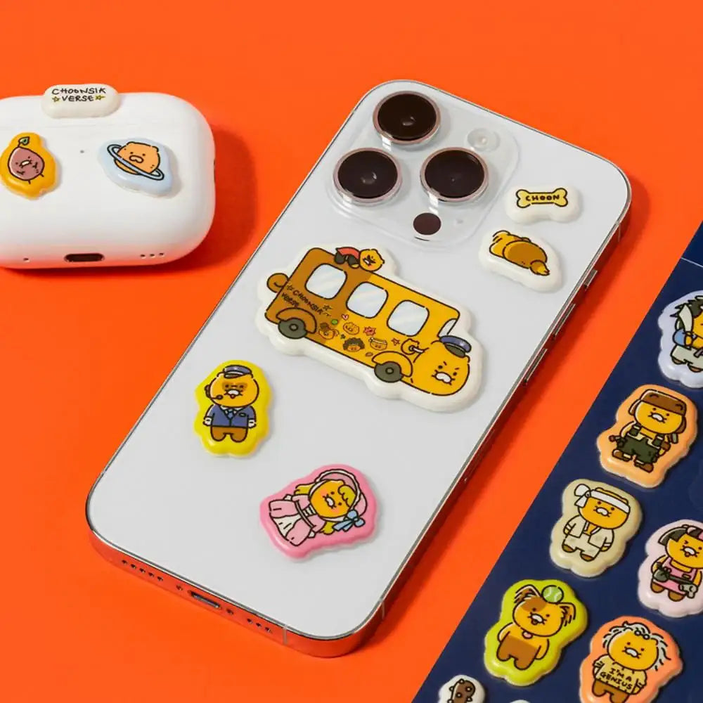 Kakao Friends - Choonsikverse Bread Deco Sticker - Kakao Friends - Decorative Stickers - Harumio