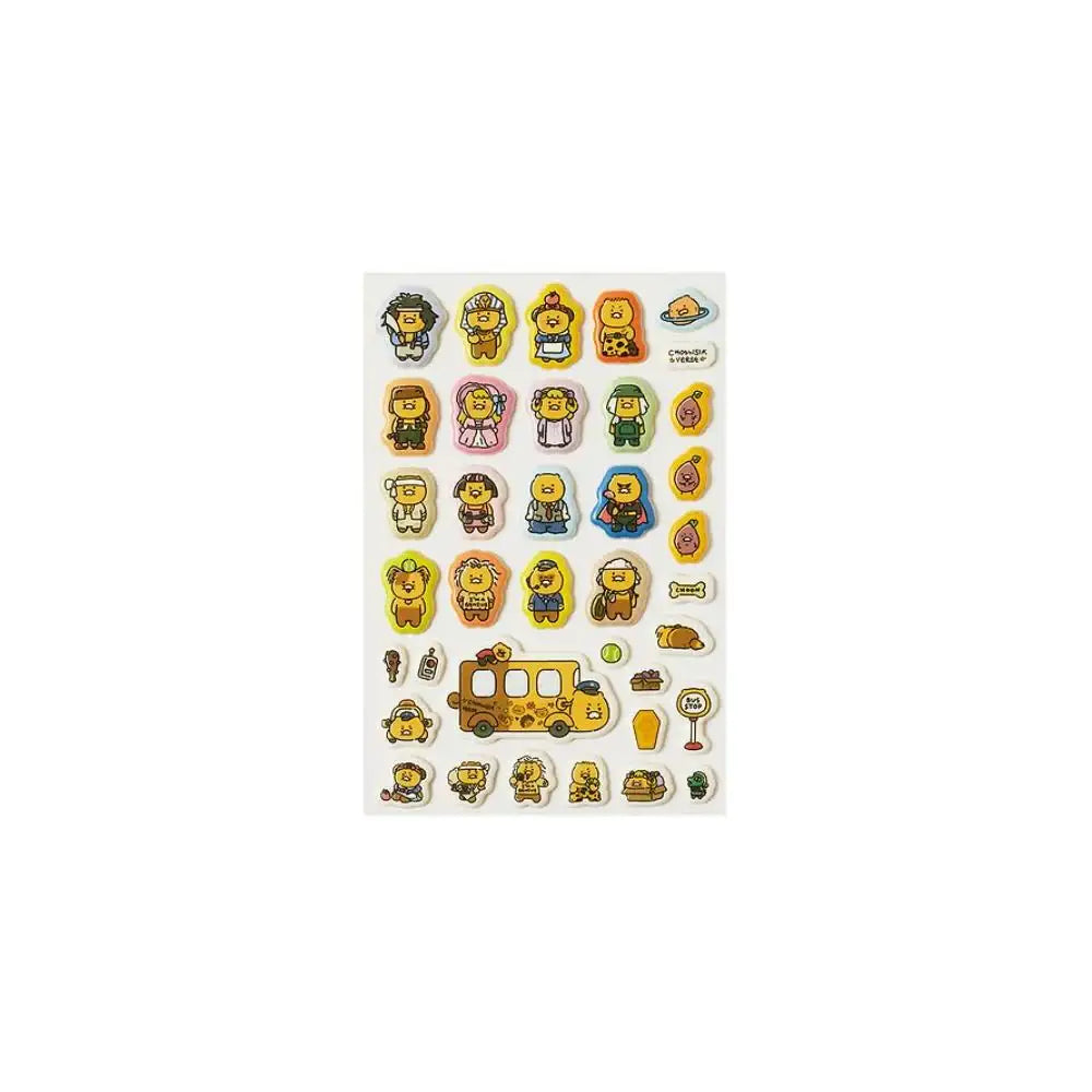 Kakao Friends - Choonsikverse Bread Deco Sticker - Kakao Friends - Decorative Stickers - Harumio