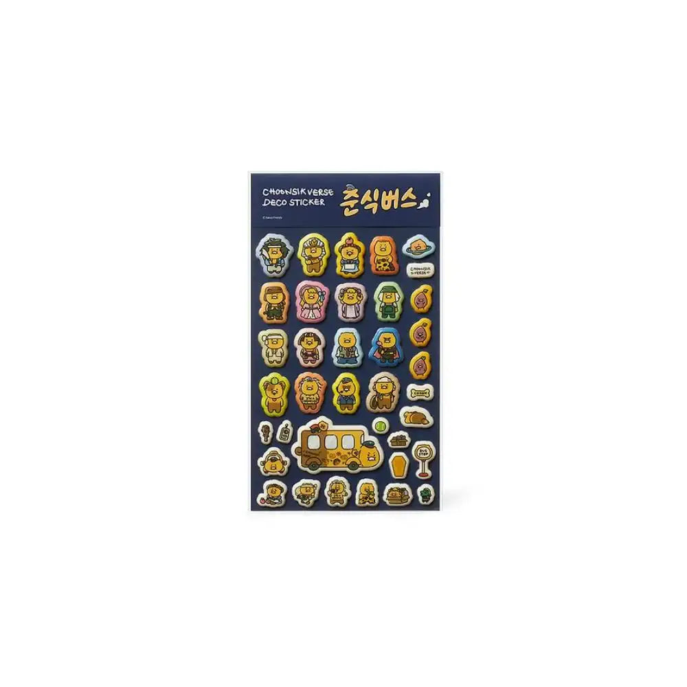 Kakao Friends - Choonsikverse Bread Deco Sticker - Kakao Friends - Decorative Stickers - Harumio