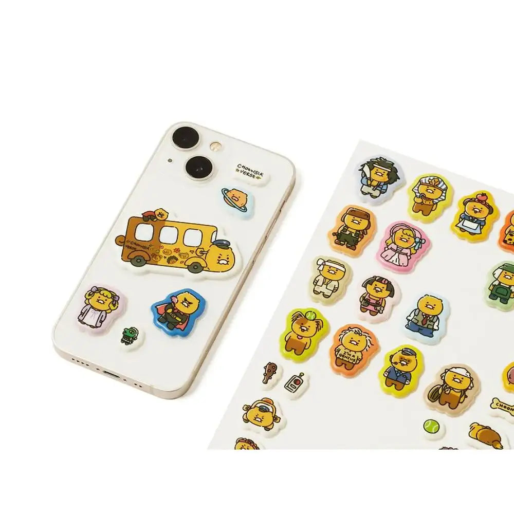 Kakao Friends - Choonsikverse Bread Deco Sticker - Kakao Friends - Decorative Stickers - Harumio