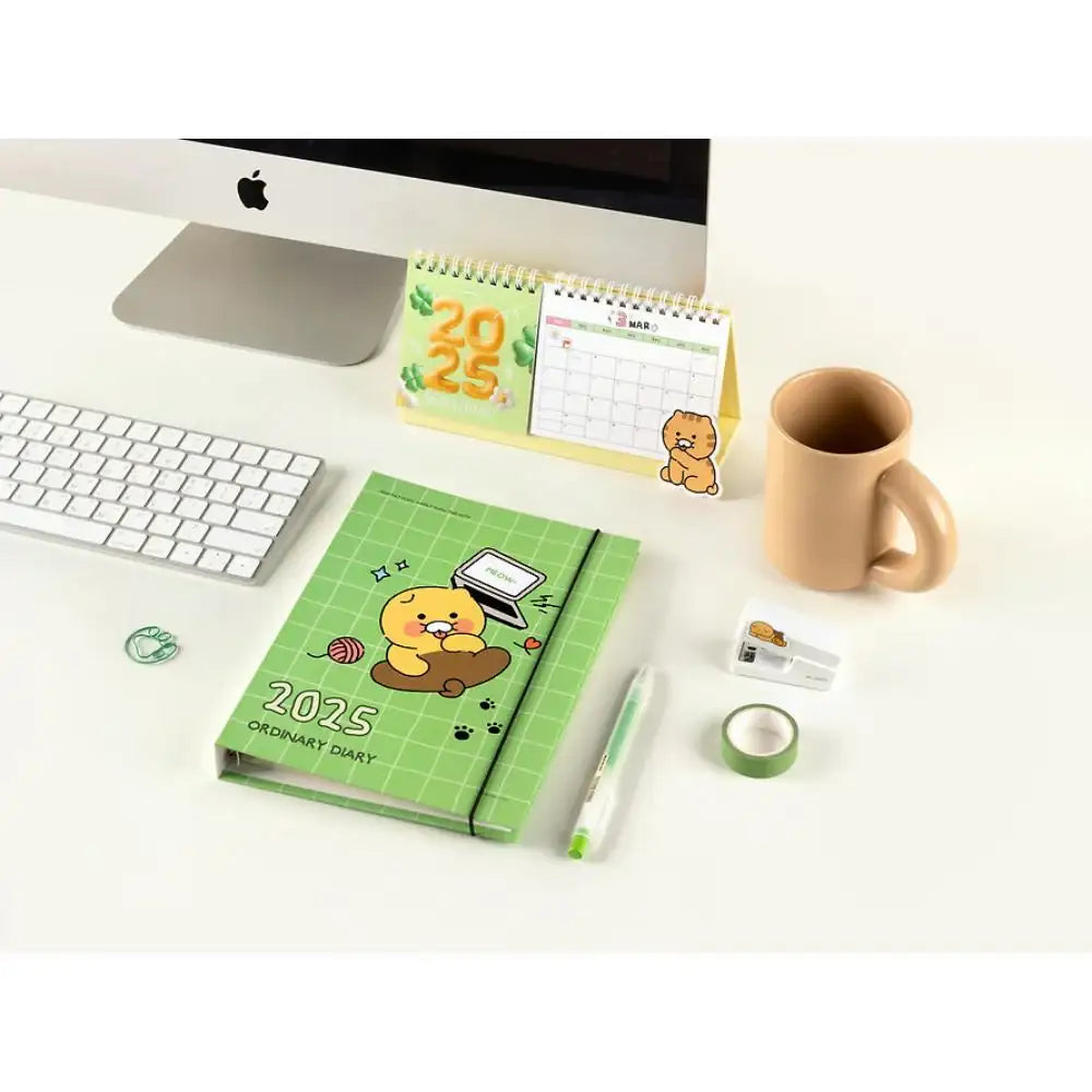 Kakao Friends - Choonsik Ordinary 2025 A5 Binder 6-Round Diary - Kakao Friends - Diary - Harumio