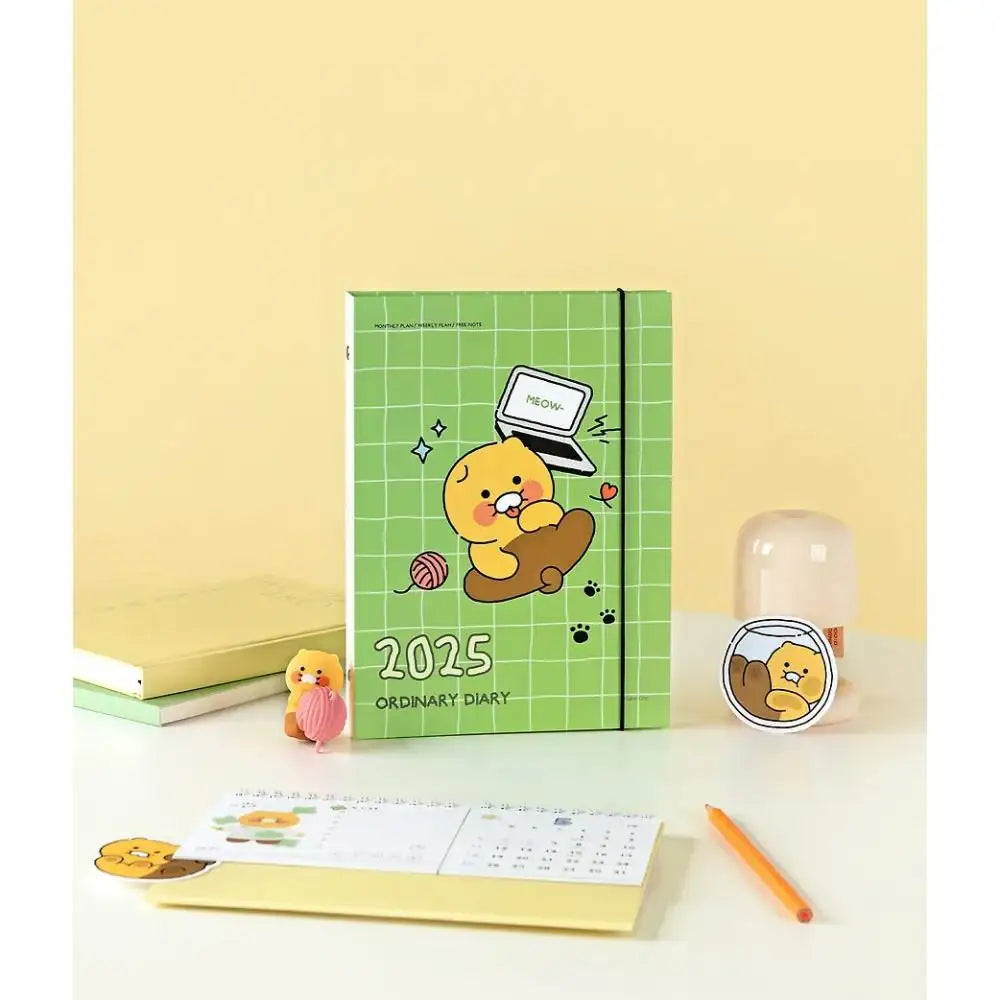 Kakao Friends - Choonsik Ordinary 2025 A5 Binder 6-Round Diary - Kakao Friends - Diary - Harumio