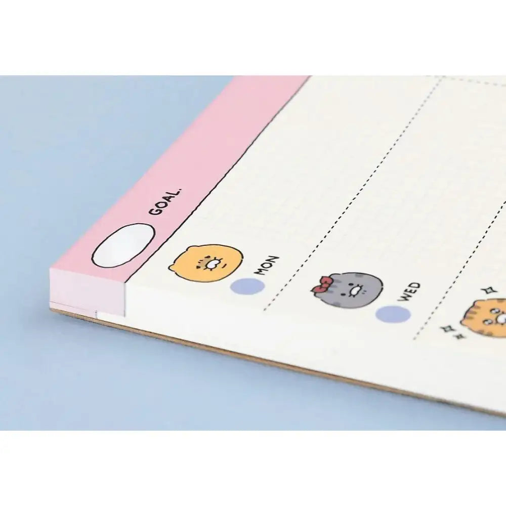 Kakao Friends - Choonsik Ordinary Planner Pad - Kakao Friends - Planner - Harumio