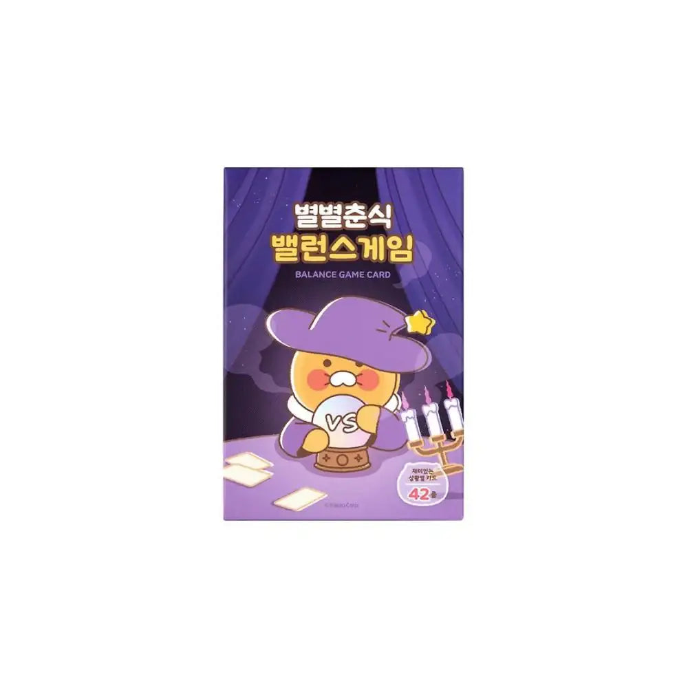Kakao Friends - Byulbyul Choonsik Balance Game Card - Kakao Friends - Card Game - Harumio