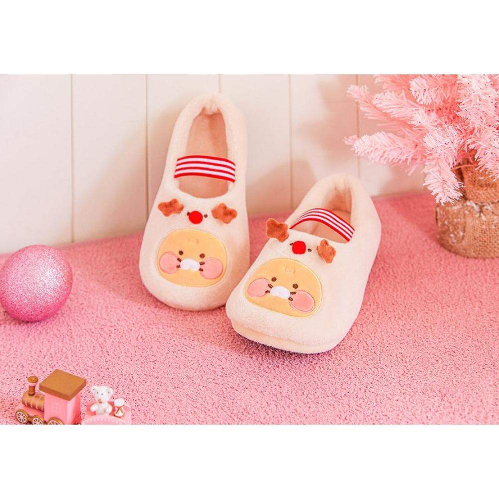 Kakao Friends - Baby Choonsik Merry Choon Christmas Rudolph Slippers - Kakao Friends - Slipper - Harumio