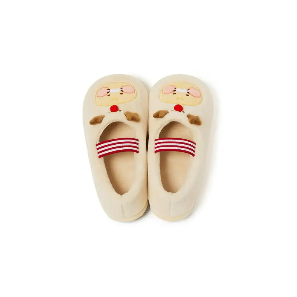 Kakao Friends - Baby Choonsik Merry Choon Christmas Rudolph Slippers - Kakao Friends - Slipper - Harumio