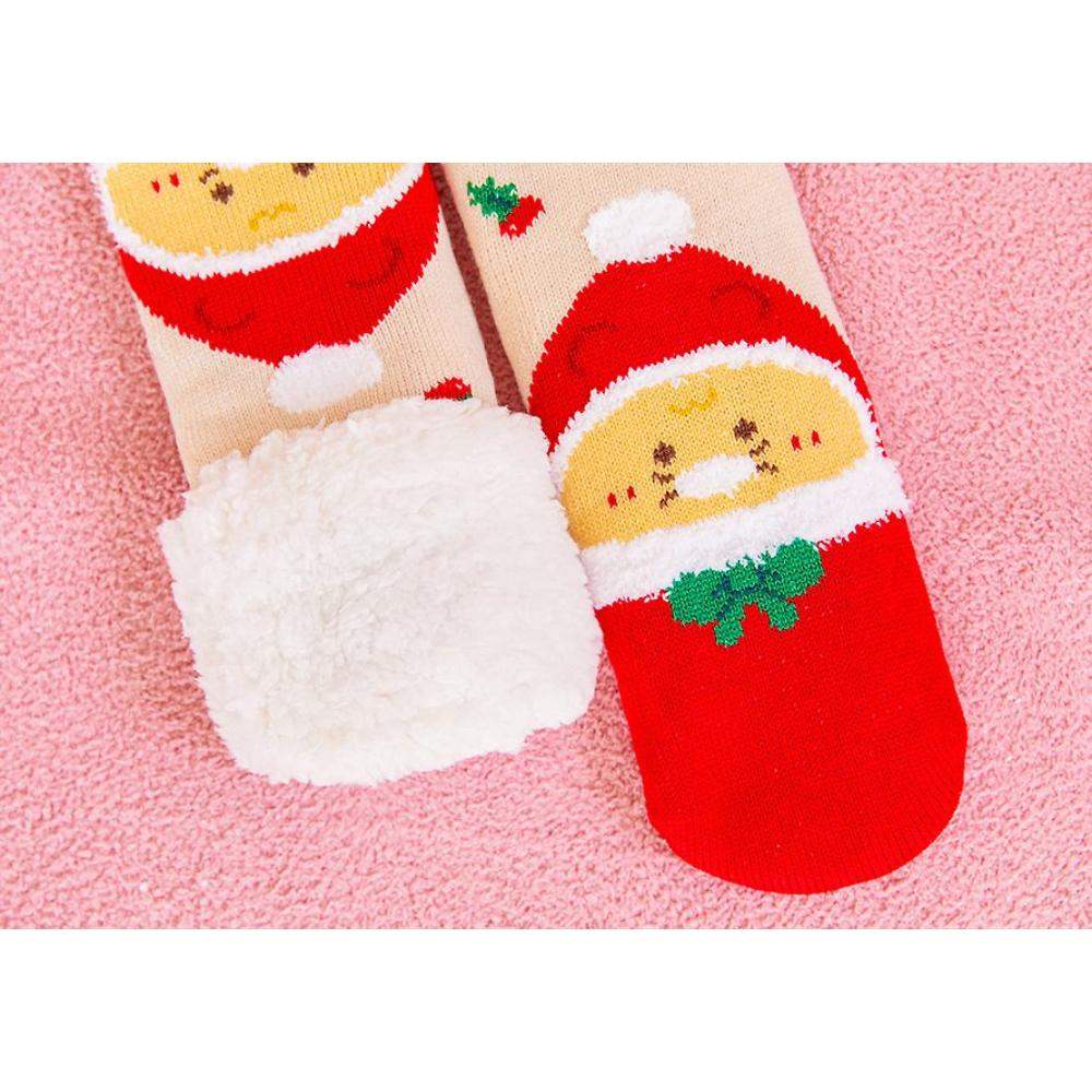 Kakao Friends - Baby Choonsik Merry Choon Christmas Sleep Socks - Kakao Friends - Socks - Harumio