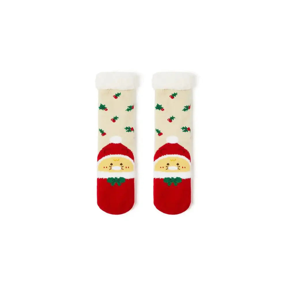 Kakao Friends - Baby Choonsik Merry Choon Christmas Sleep Socks - Kakao Friends - Socks - Harumio