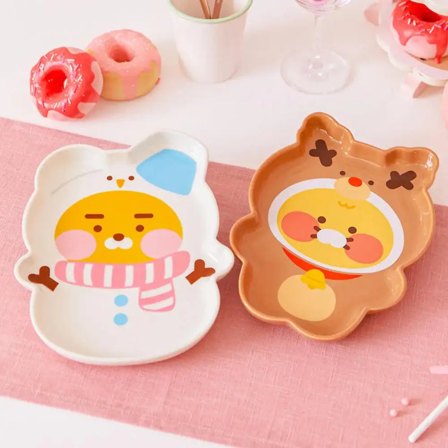 Kakao Friends - Merry Choon Christmas Plate - Kakao Friends - Plates - Harumio