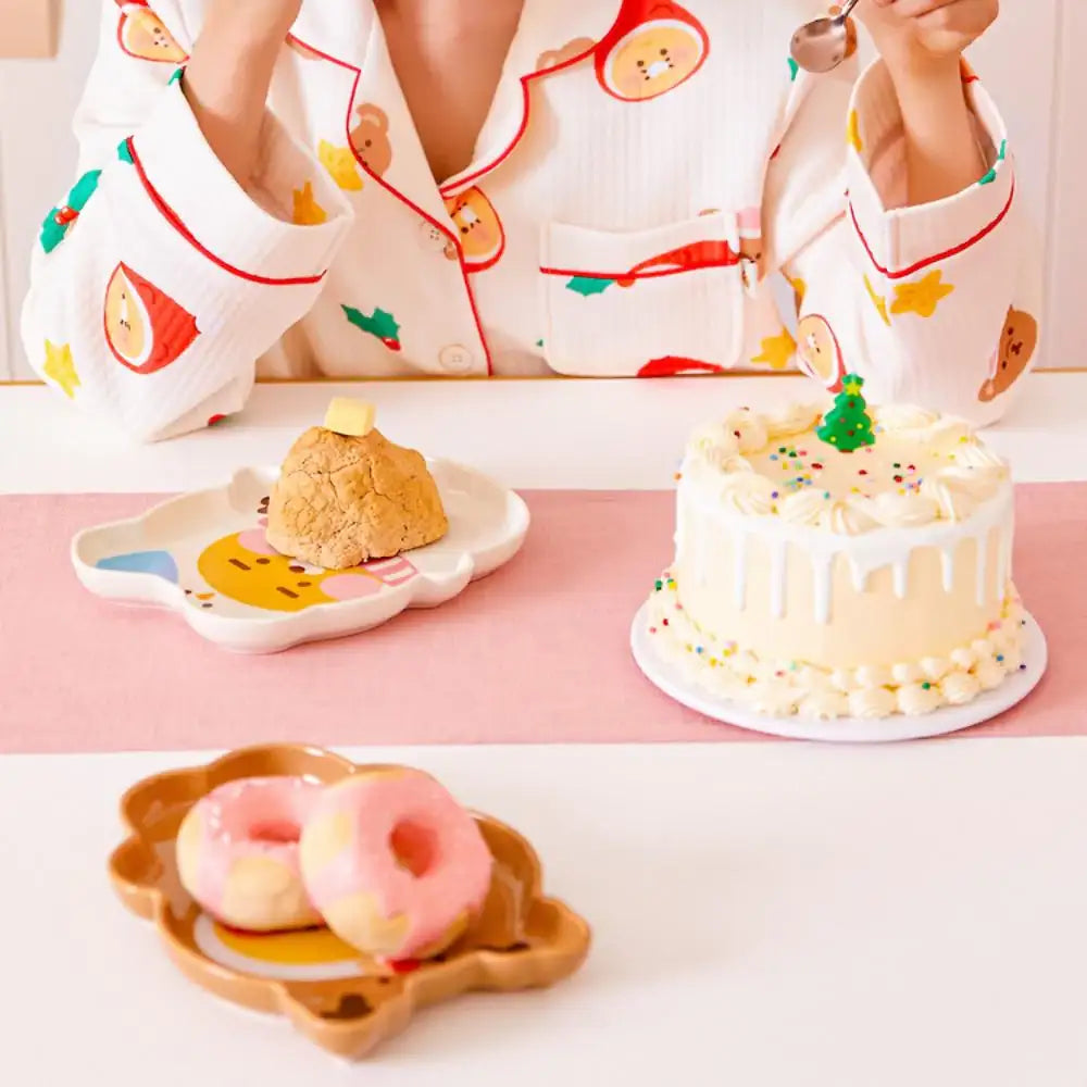 Kakao Friends - Merry Choon Christmas Plate - Kakao Friends - Plates - Harumio