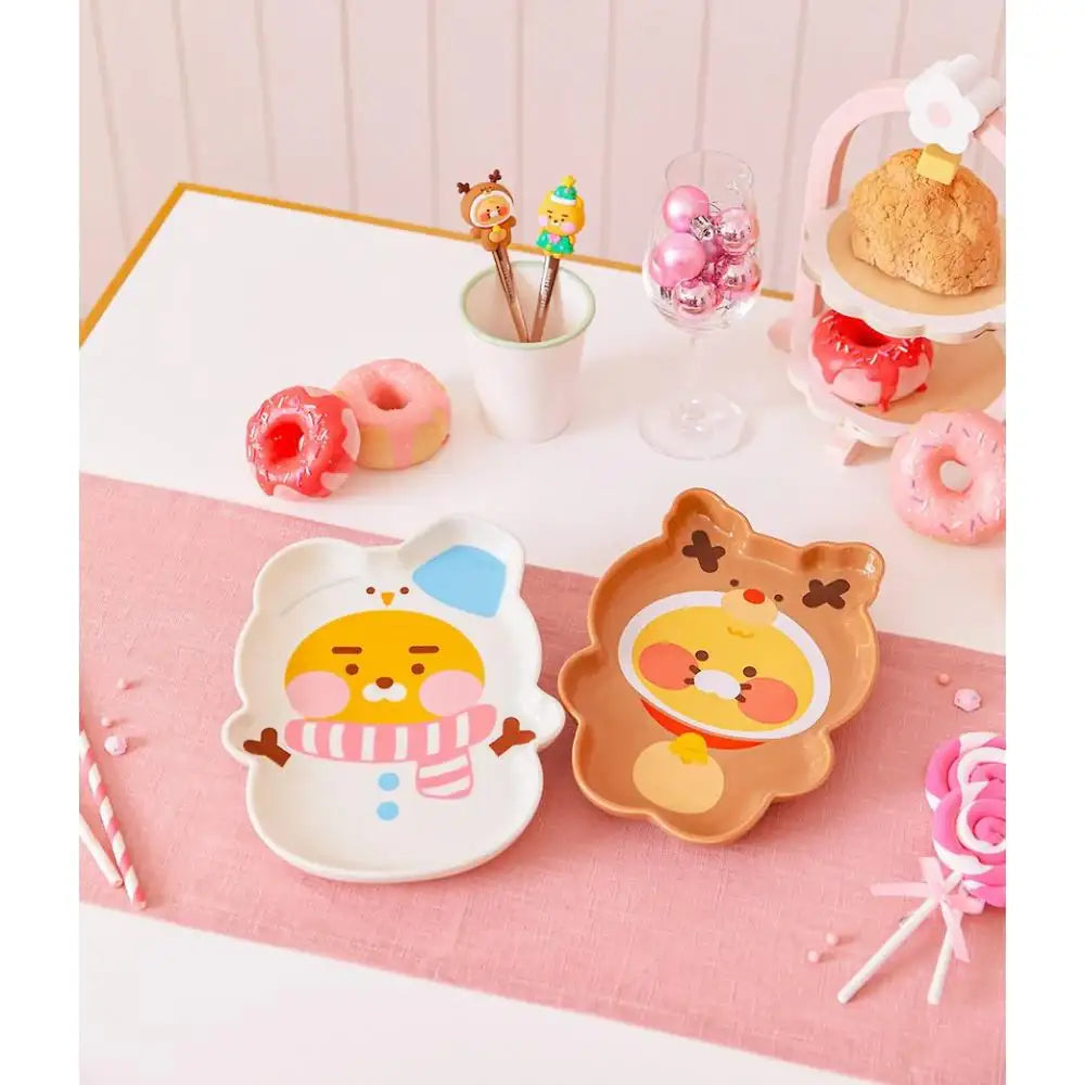 Kakao Friends - Merry Choon Christmas Plate - Kakao Friends - Plates - Harumio