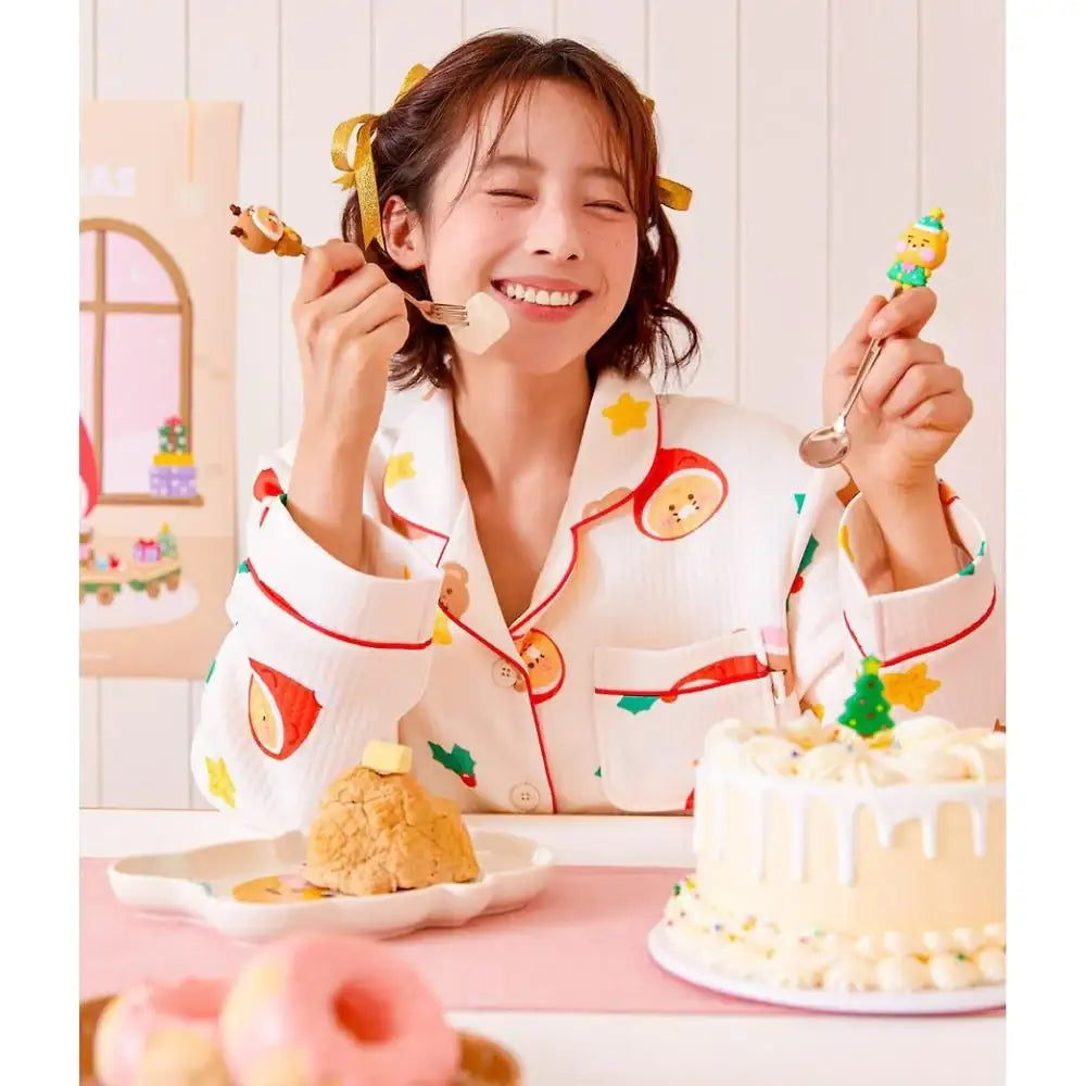 Kakao Friends - Merry Choon Christmas Cutlery Set - Kakao Friends - Cutlery - Harumio