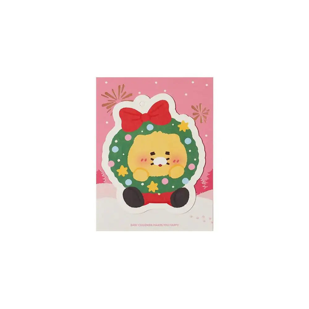 Kakao Friends - Baby Choonsik Merry Choon Christmas Card - Kakao Friends - Card - Harumio