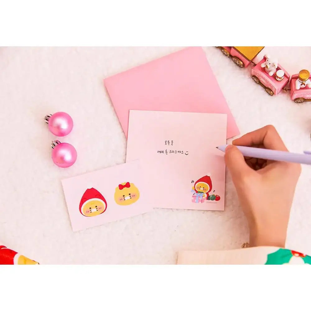 Kakao Friends - Baby Choonsik Merry Choon Christmas Card - Kakao Friends - Card - Harumio